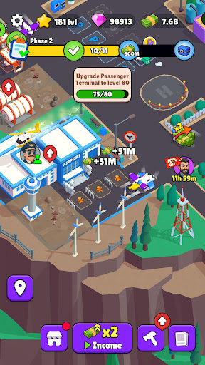 Airport Empire - Idle Tycoon 1.0.9 APK - Tangkapan Layar 7