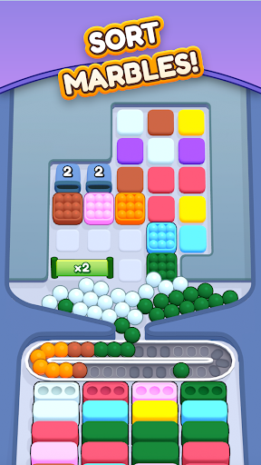 Marble Sort! - Tangkapan Layar 2