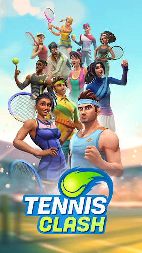 Tennis Clash: Multiplayer Game - Tangkapan Layar 4