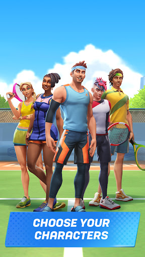 Tennis Clash: Multiplayer Game - Tangkapan Layar 5
