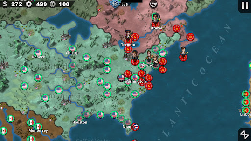 World Conqueror 4-WW2 Strategy - Tangkapan Layar 3