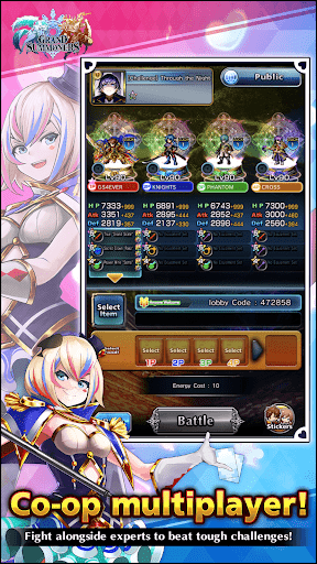 Grand Summoners - Anime RPG - Tangkapan Layar 6